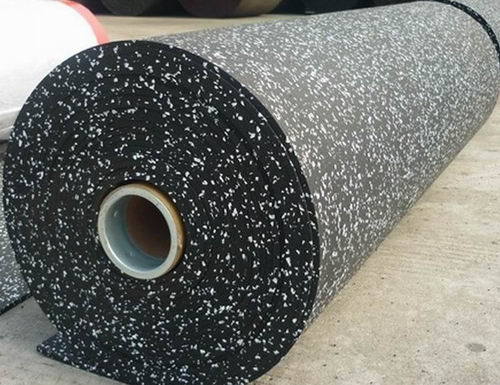 Rubber Roll Cut 100% Square 8 MM (25’ x 4’)