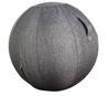 Ballon de yoga avec recouvrement en matériel lavable (55cm, 65cm, 75cm)